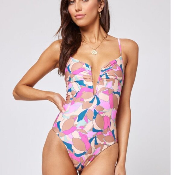 l*space Other - NWT L*Space Sundazed Floral Roxanne Bitsy One-piece Swimsuit